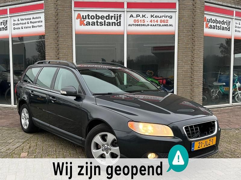 Grijs Gebruikt 2009 Volvo V70 Kinetic Stationwagen | € 3.498 (Super prijs) - Afbeelding 1/4