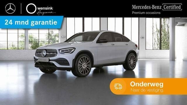 Wit Gebruikt 2020 Mercedes GLC300 Premium Plus Coupé | € 47.850 (Goede deal) - Afbeelding 1/4