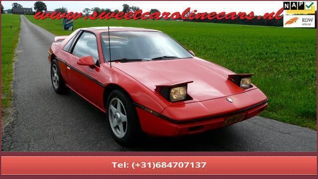 Rood Gebruikt 1986 Pontiac Fiero | € 4.975 - Afbeelding 1/4