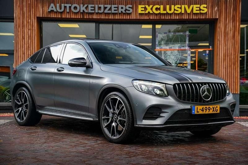 Grijs Gebruikt 2019 Mercedes GLC43 AMG AMG Coupé | € 43.900 (Goede deal) - Afbeelding 1/4