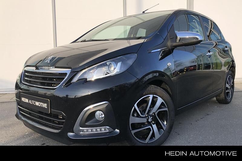 Zwart Occasion 2020 Peugeot 108 Allure Hatchback | € 9.945 (Eerlijke prijs) - Afbeelding 1/4