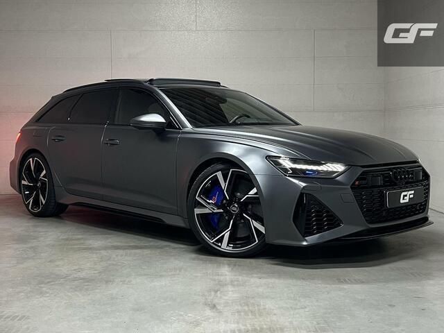 Grijs Gebruikt 2020 Audi RS6 Black Edition Stationwagen | € 132.950 (Iets duurder) - Afbeelding 1/4