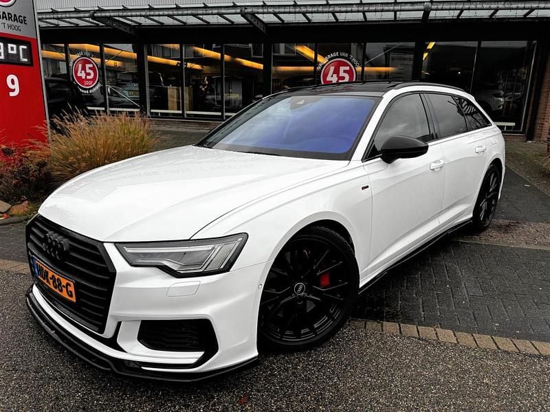 Wit Gebruikt 2020 Audi A6 Competition Stationwagen | € 39.995 (Super prijs) - Afbeelding 1/4