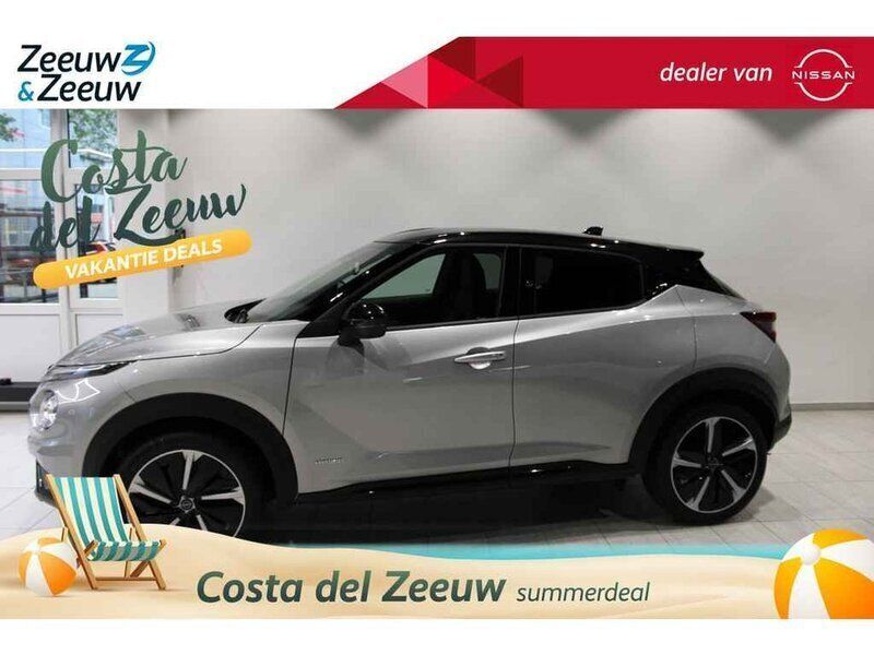 Zilver grijs / zwart dak Nieuw 2024 Nissan Juke SUV | € 34.614 (Eerlijke prijs) - Afbeelding 1/4