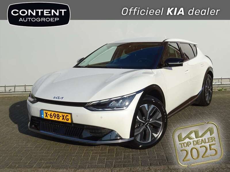 Wit, metallic lak Gebruikt 2024 Kia EV6 2 SUV | € 41.940 (Eerlijke prijs) - Afbeelding 1/4