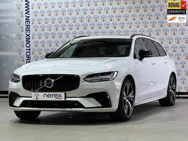 Wit Gebruikt 2020 Volvo V90 R-Design Stationwagen | € 36.945 (Eerlijke prijs) - Afbeelding 1/4