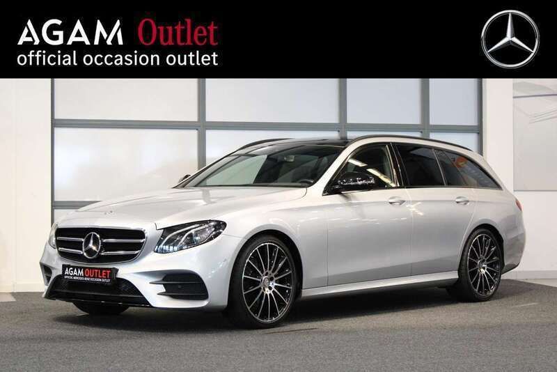Grijs Gebruikt 2017 Mercedes E200 Ambition Stationwagen | € 28.995 (Eerlijke prijs) - Afbeelding 1/4