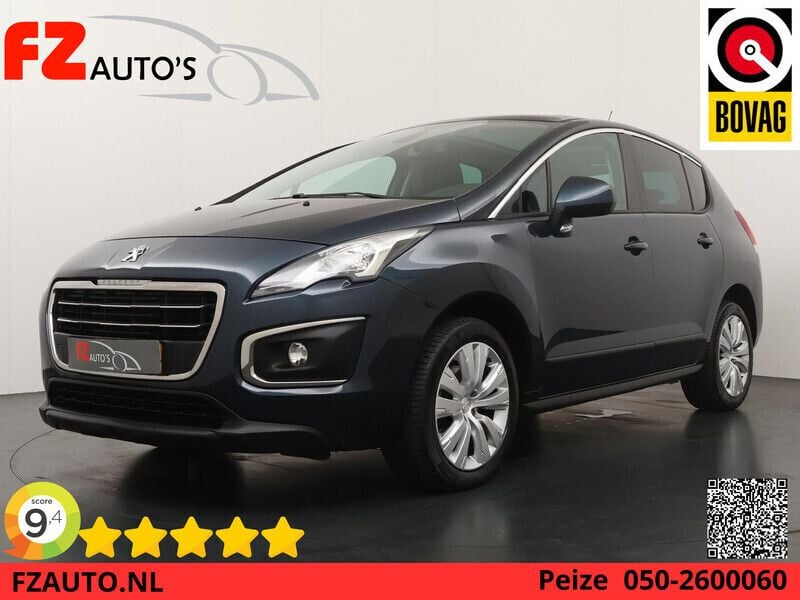 Blauw Gebruikt 2014 Peugeot 3008 Active MPV | € 5.945 (Eerlijke prijs) - Afbeelding 1/4