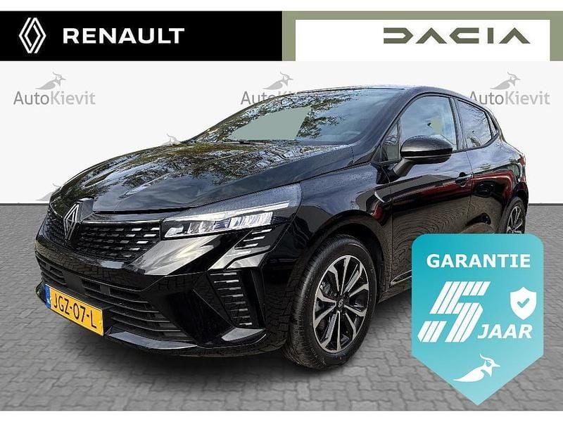 Zwart Nieuw 2025 Renault Clio V Techno Hatchback | € 26.950 (Super prijs) - Afbeelding 1/4
