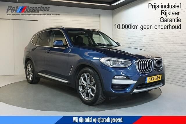 Blauw Gebruikt 2019 BMW X3 Executive SUV | € 32.400 (Eerlijke prijs) - Afbeelding 1/4