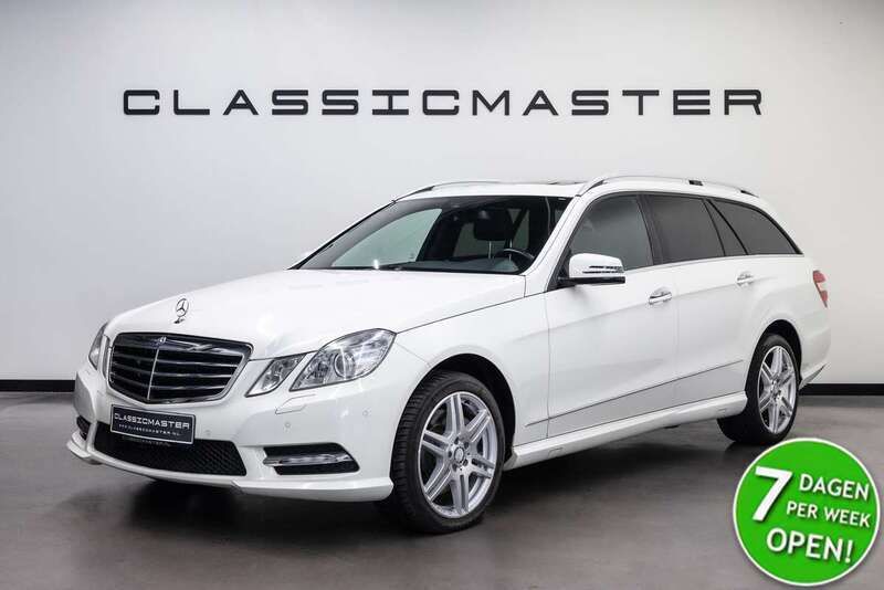 Wit Gebruikt 2010 Mercedes E500 Avantgarde Stationwagen | € 29.950 - Afbeelding 1/4
