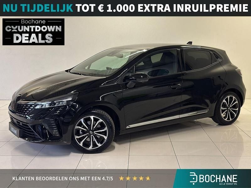 Zwart Gebruikt 2023 Renault Clio V Techno Hatchback | € 23.395 (Eerlijke prijs) - Afbeelding 1/4