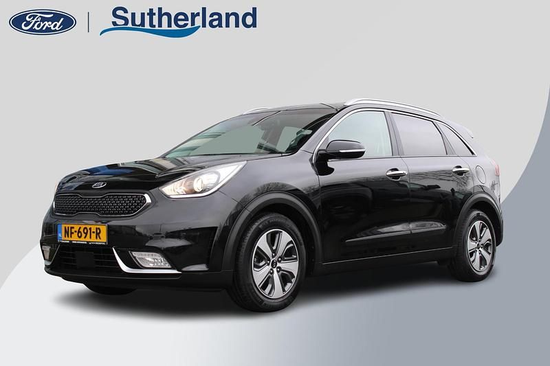 Zwart Gebruikt 2017 Kia Niro SUV | € 15.900 (Eerlijke prijs) - Afbeelding 1/4