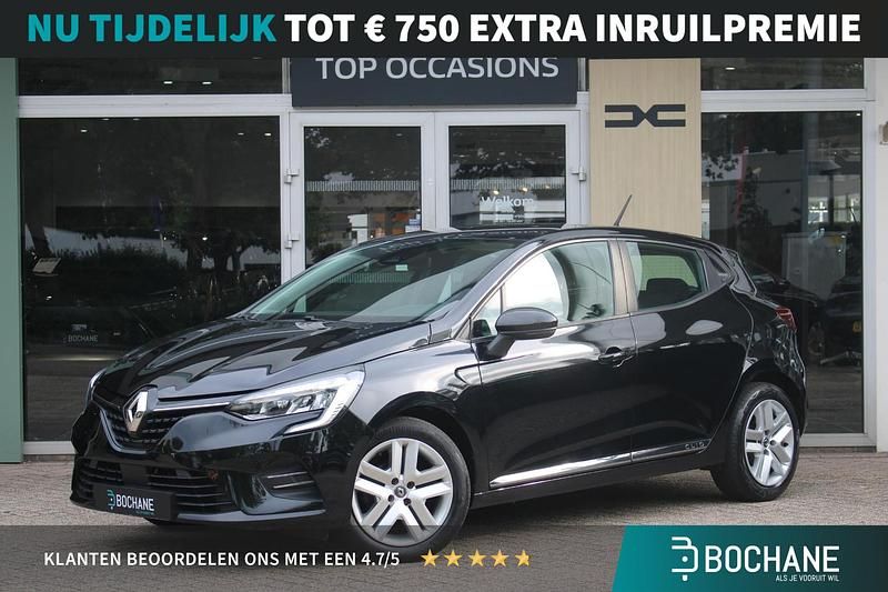 Zwart Gebruikt 2020 Renault Clio V Zen Hatchback | € 13.745 (Eerlijke prijs) - Afbeelding 1/4