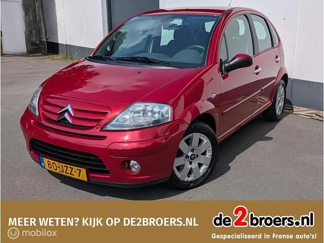 Rood Gebruikt 2009 Citroën C3 Exclusive Hatchback | € 2.500 (Eerlijke prijs) - Afbeelding 1/4