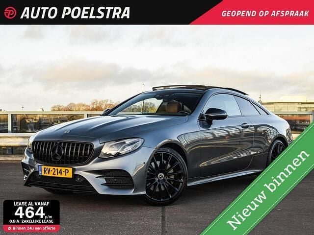 Grijs Gebruikt 2018 Mercedes E200 Premium Plus Coupé | € 29.950 (Goede deal) - Afbeelding 1/4