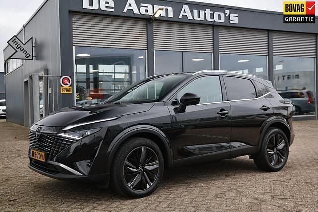 Zwart Gebruikt 2025 Nissan Qashqai Tekna+ SUV | € 35.800 (Goede deal) - Afbeelding 1/4