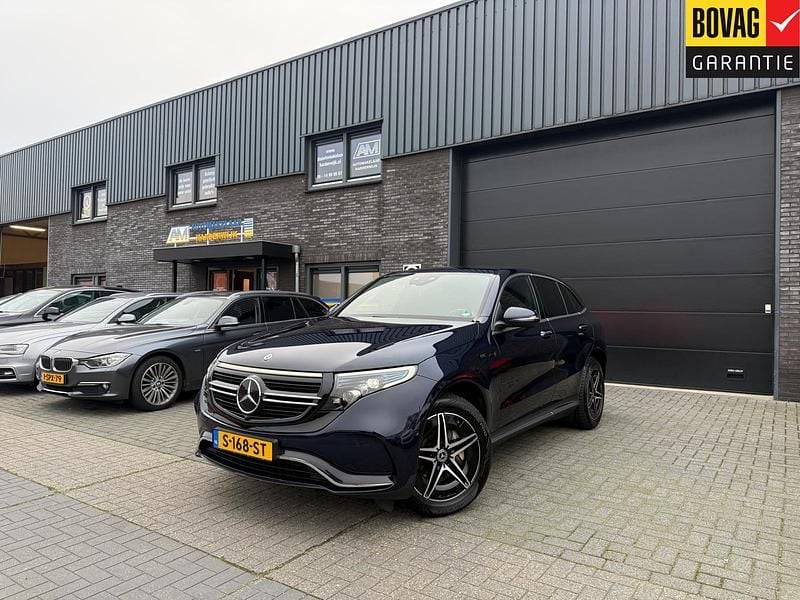 Blauw Occasion 2023 Mercedes EQC400 AMG line SUV | € 41.950 (Eerlijke prijs) - Afbeelding 1/4