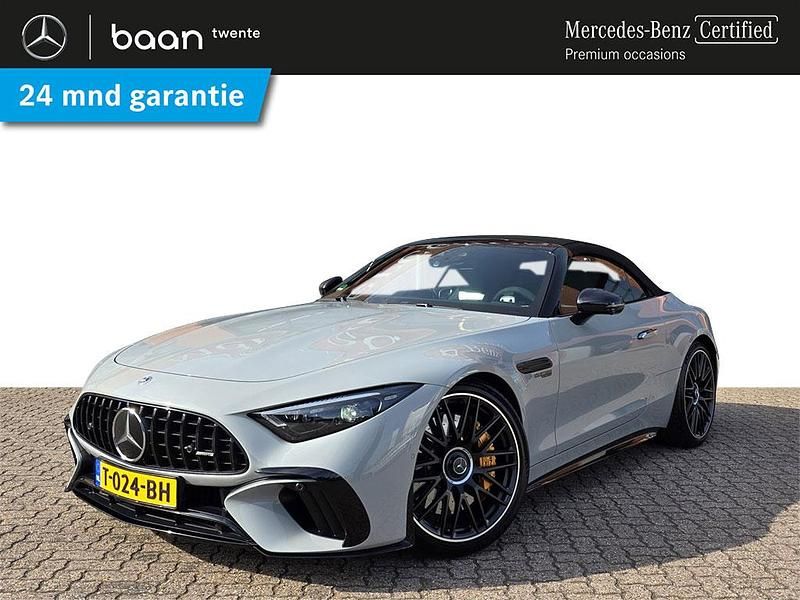 Grijs Gebruikt 2022 Mercedes SL63 AMG AMG Cabriolet | € 168.900 (Eerlijke prijs) - Afbeelding 1/4