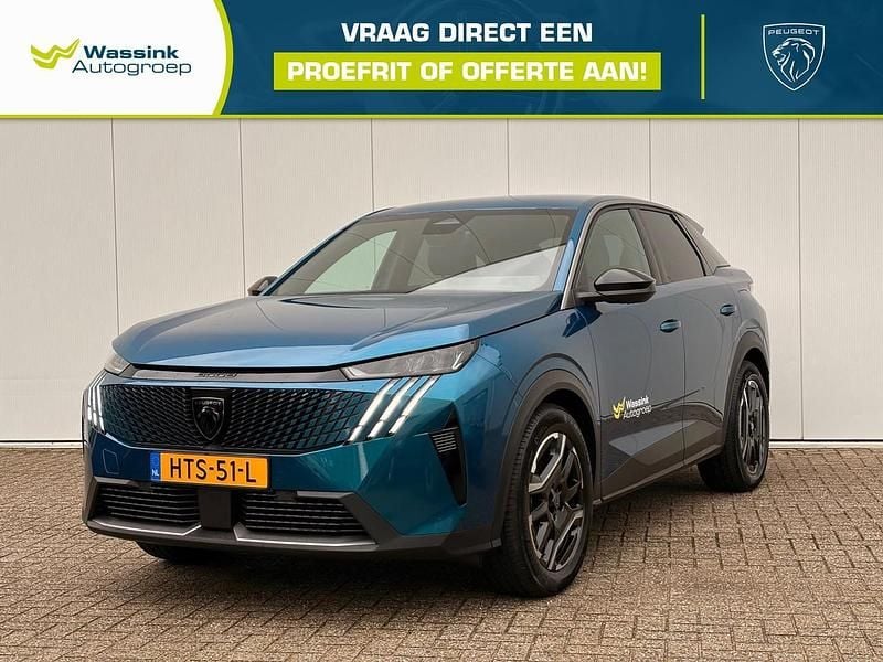 Blauw Nieuw 2025 Peugeot e-3008 Allure SUV | € 37.895 (Super prijs) - Afbeelding 1/1