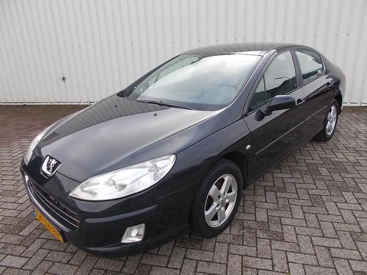Zwart Gebruikt 2007 Peugeot 407 Premium Sedan | € 2.650 - Afbeelding 1/1