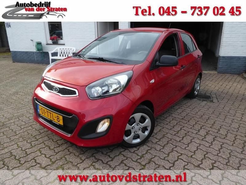 Rood (metallic) Gebruikt 2012 Kia Picanto Hatchback | € 4.750 (Eerlijke prijs) - Afbeelding 1/4