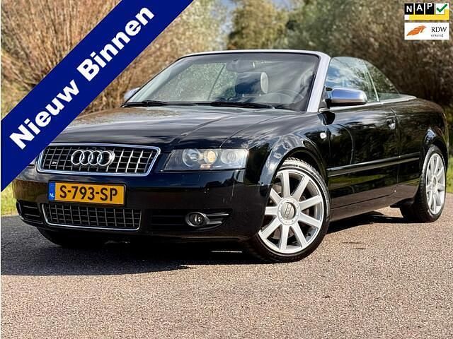 Zwart Gebruikt 2004 Audi A4 Cabriolet Proline Cabriolet | € 9.998 - Afbeelding 1/4