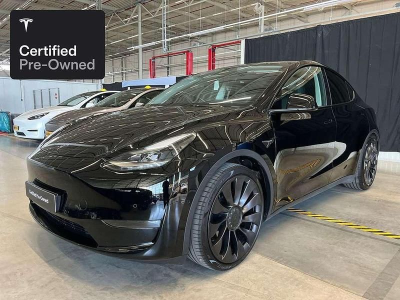 Zwart Gebruikt 2022 Tesla Model Y Performance SUV | € 36.900 (Super prijs) - Afbeelding 1/4