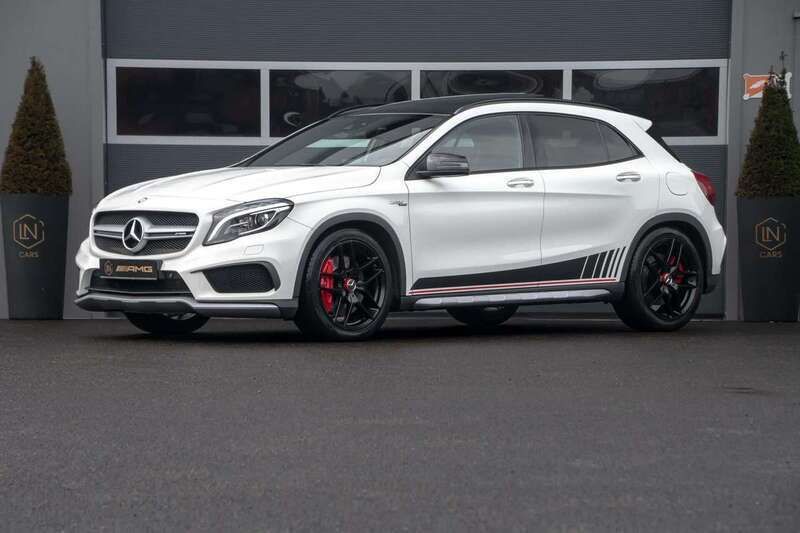 Wit Gebruikt 2015 Mercedes GLA45 AMG AMG SUV | € 29.950 (Eerlijke prijs) - Afbeelding 1/4