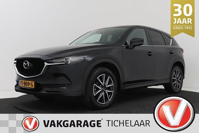 Zwart (metallic) Occasion 2018 Mazda CX-5 Luxury SUV | € 23.399 (Eerlijke prijs) - Afbeelding 1/3