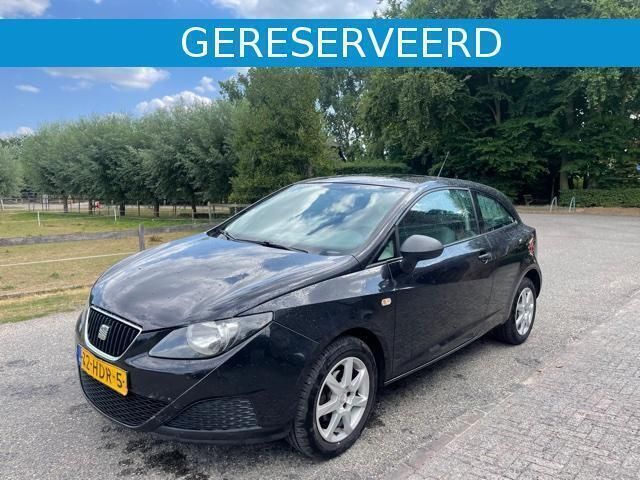 Zwart Gebruikt 2008 Seat Ibiza Hatchback | € 4.567 (Duur) - Afbeelding 1/4