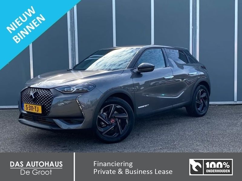 Grijs Gebruikt 2022 DS Automobiles DS3 Crossback E-Tense Performance Line Plus SUV | € 21.900 - Afbeelding 1/2