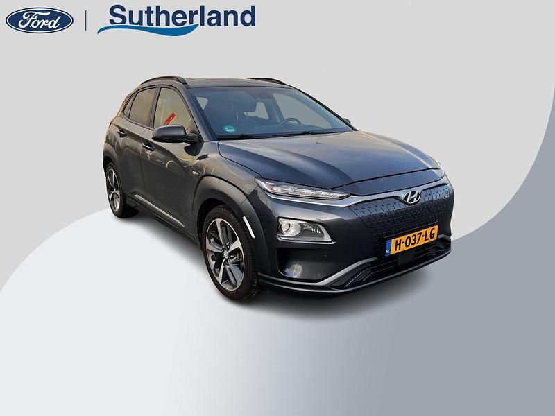 Grijs Occasion 2020 Hyundai Kona Premium SUV | € 17.500 (Eerlijke prijs) - Afbeelding 1/4