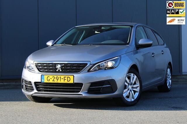 Grijs (metallic) Occasion 2019 Peugeot 308 SW Active Stationwagen | € 9.950 (Super prijs) - Afbeelding 1/4