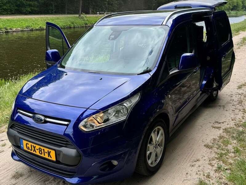 Blauw Gebruikt 2017 Ford Tourneo Connect Titanium MPV | € 14.995 (Eerlijke prijs) - Afbeelding 1/4