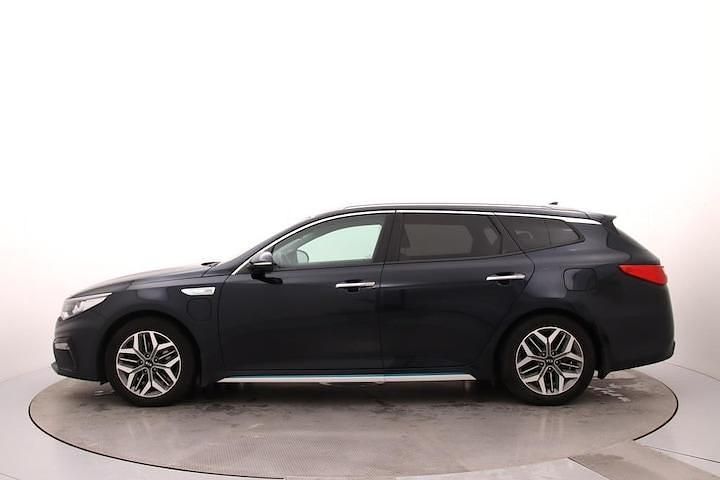 Occasion Kia Optima 2019 Blauw (metallic) Stationwagen