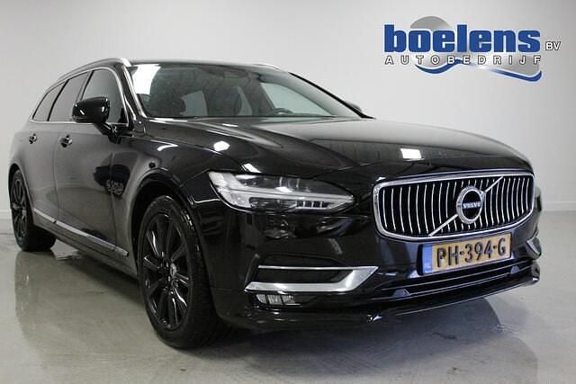 Zwart Gebruikt 2017 Volvo V90 Inscription Stationwagen | € 18.947 (Super prijs) - Afbeelding 1/4