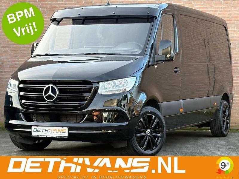 Zwart Occasion 2022 Mercedes Sprinter Van | € 30.850 (Eerlijke prijs) - Afbeelding 1/4
