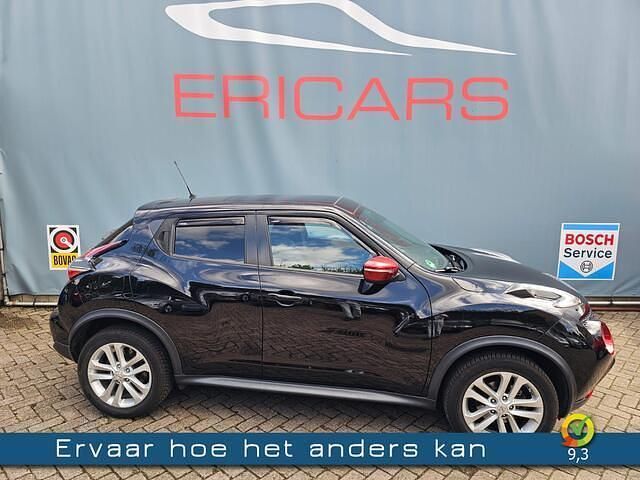 Zwart Gebruikt 2016 Nissan Juke S SUV | € 8.950 (Goede deal) - Afbeelding 1/4