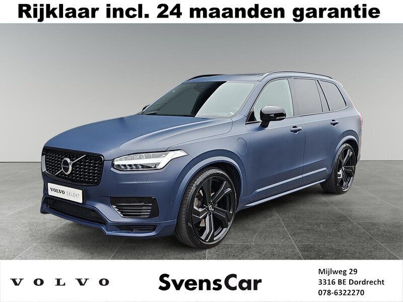 Blauw Gebruikt 2021 Volvo XC90 R-Design SUV | € 56.950 - Afbeelding 1/4