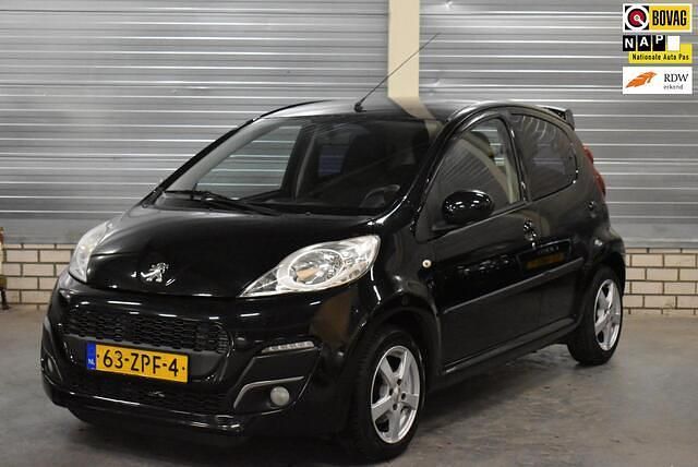Occasion Peugeot 107 Active 68 PK (50 kW) 2013 Zwart Hatchback