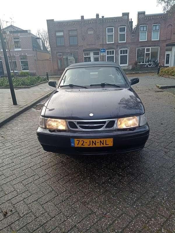 Blauw Gebruikt 1999 Saab 9-3 Cabriolet Cabriolet | € 2.495 - Afbeelding 1/4