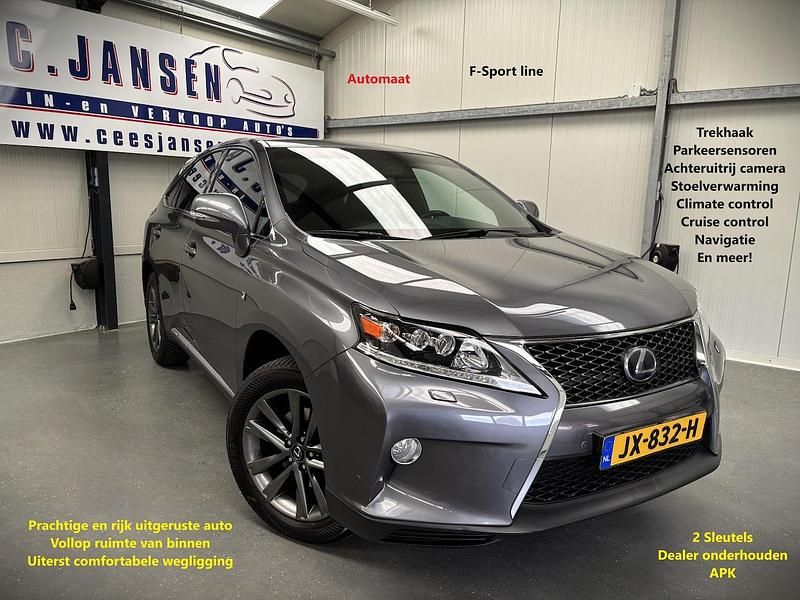Grijs Gebruikt 2014 Lexus RX450h Sport Line SUV | € 22.450 (Goede deal) - Afbeelding 1/4