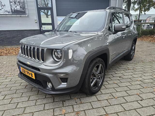 Grijs Gebruikt 2021 Jeep Renegade Limited SUV | € 18.250 (Super prijs) - Afbeelding 1/4