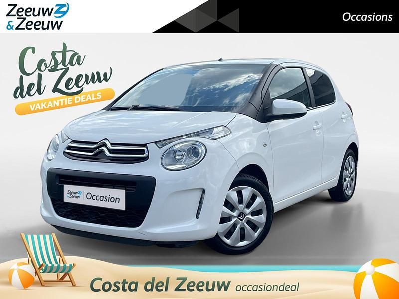Wit Gebruikt 2019 Citroën C1 Feel Hatchback | € 8.440 (Eerlijke prijs) - Afbeelding 1/4