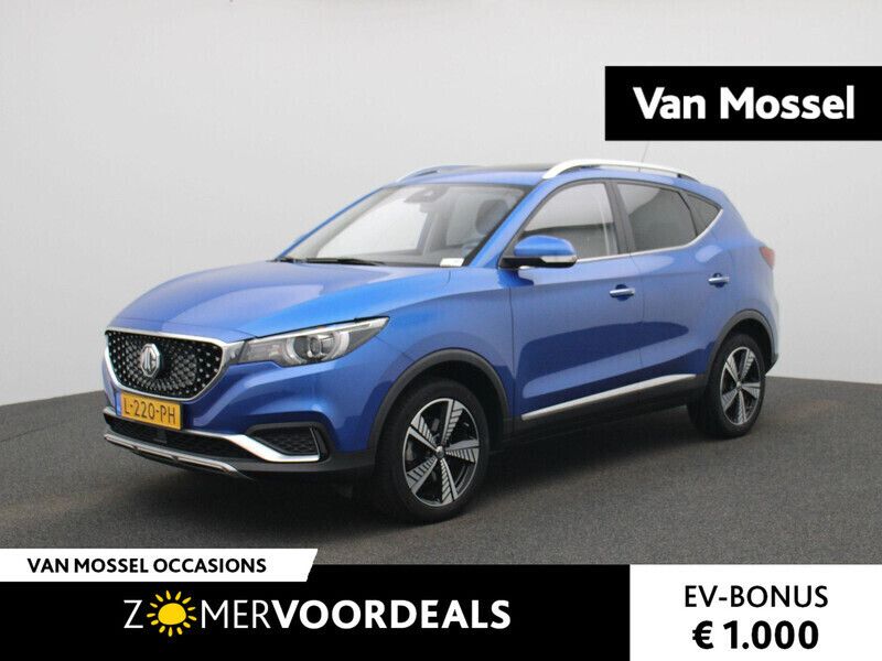 Blauw Gebruikt 2021 MG ZS Luxury Sedan | € 16.495 (Eerlijke prijs) - Afbeelding 1/4