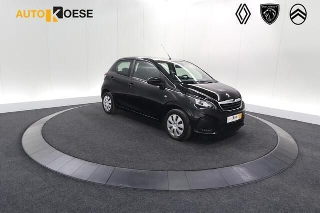 Zwart Gebruikt 2021 Peugeot 108 Active Hatchback | € 8.900 (Eerlijke prijs) - Afbeelding 1/4