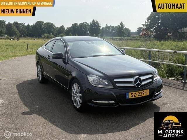 Occasion Mercedes C180 156 PK (114 kW) 2011 Zwart Coupé