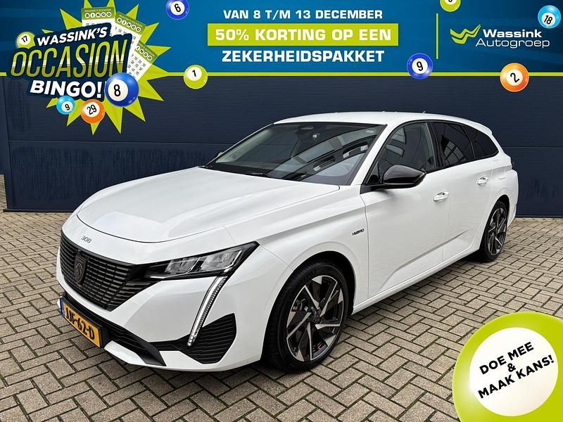 Wit Gebruikt 2023 Peugeot 308 SW Allure Stationwagen | € 27.340 (Eerlijke prijs) - Afbeelding 1/4