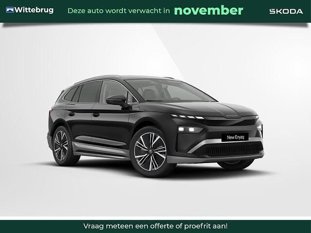Zwart Nieuw 2025 Skoda Enyaq iV Business Line SUV | € 50.890 - Afbeelding 1/4